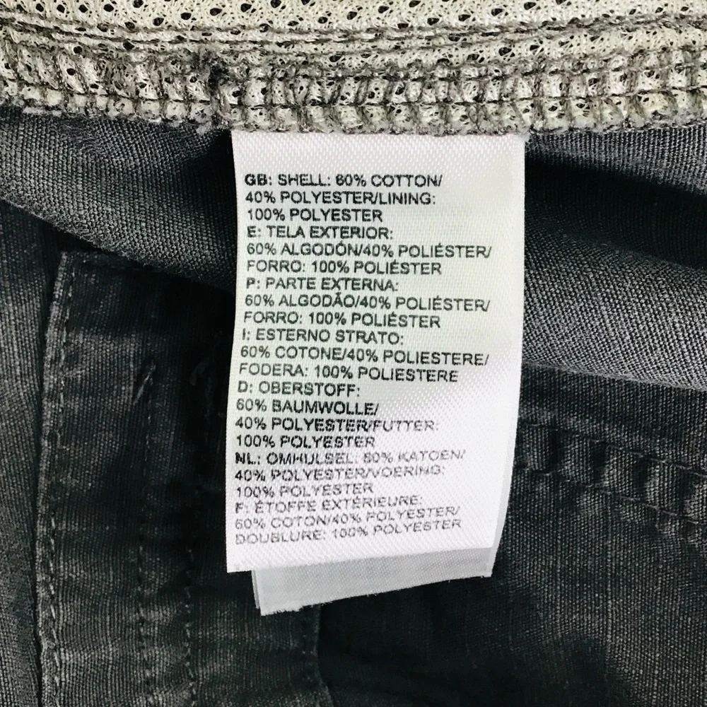 The North Face mens cargo shorts 34 waist